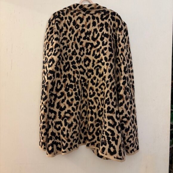J. Crew Open Front Sophie Leopard Print Blazer, Sz XS - Picture 6 of 6